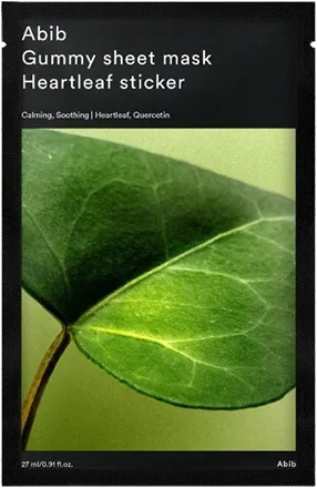 Abib Gummy Sheet Mask Heartleaf Sticker