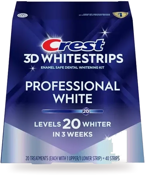 Crest 3D Whitestrips Professional White