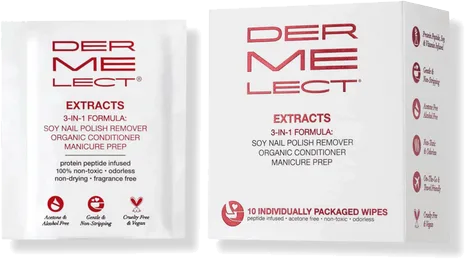 Dermelect Extracts 3-in-1 Soy Nail Polish Remover