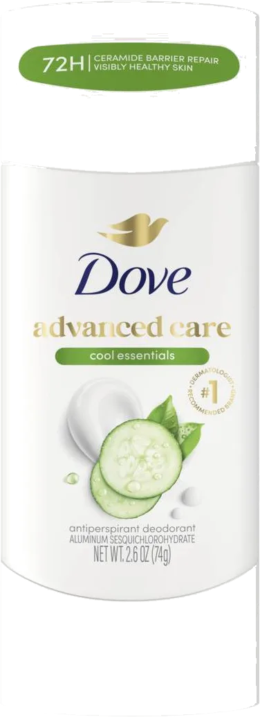 Dove Advanced Care Cool Essentials Antiperspirant Deodorant Stick