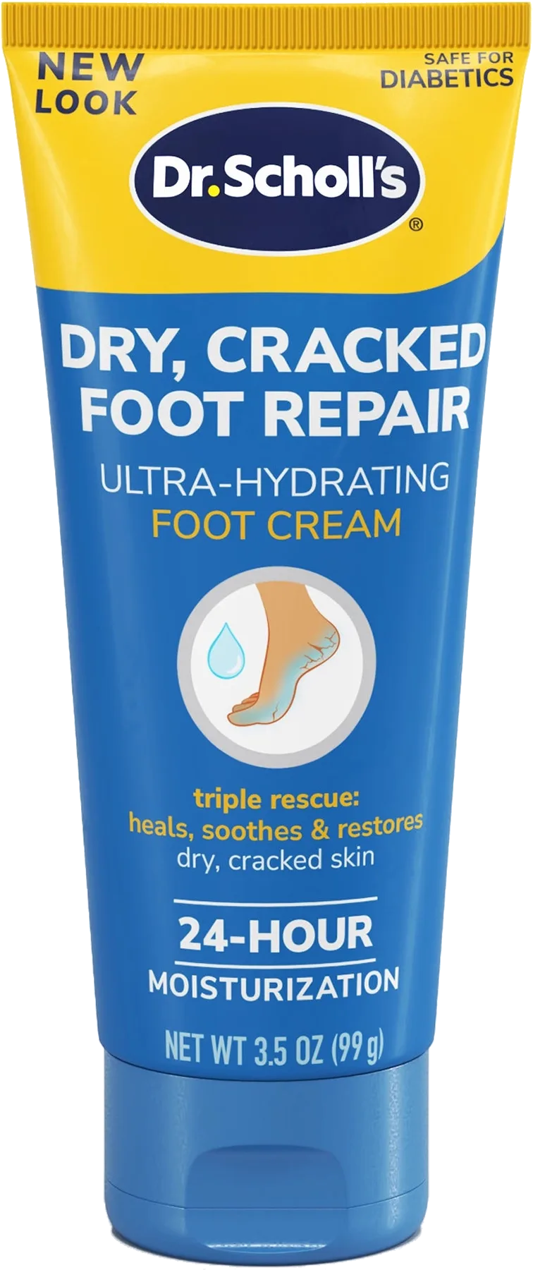 Dr. Scholl's Dry Cracked Foot Repair Ultra-Hydrating Foot Cream