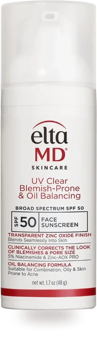 EltaMD UV Clear Acne Blemish-Prone & Oil Balancing SPF 50