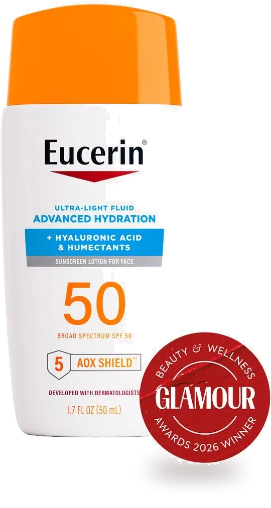 Eucerin Advanced Hydration Sunscreen for Face SPF 50