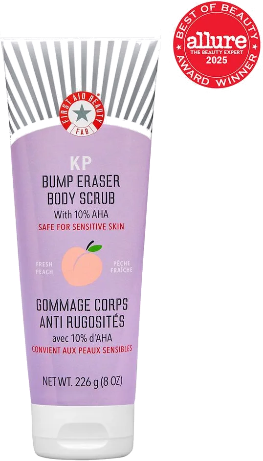 First Aid Beauty KP Bump Eraser Body Scrub with 10% AHA