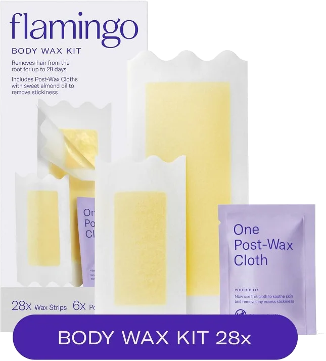 Flamingo Body Wax Kit