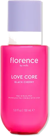 Florence By Mills Love Core Black Cherry Hair & Body Mist