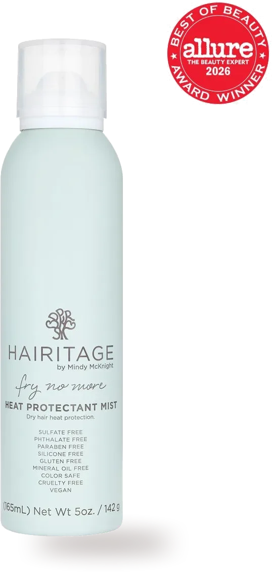 Hairitage By Mindy McKnight Fry No More Heat Protectant Mist