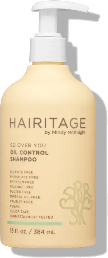 Hairitage by Mindy McKnight SO OVER YOU OIL CONTROL SHAMPOO