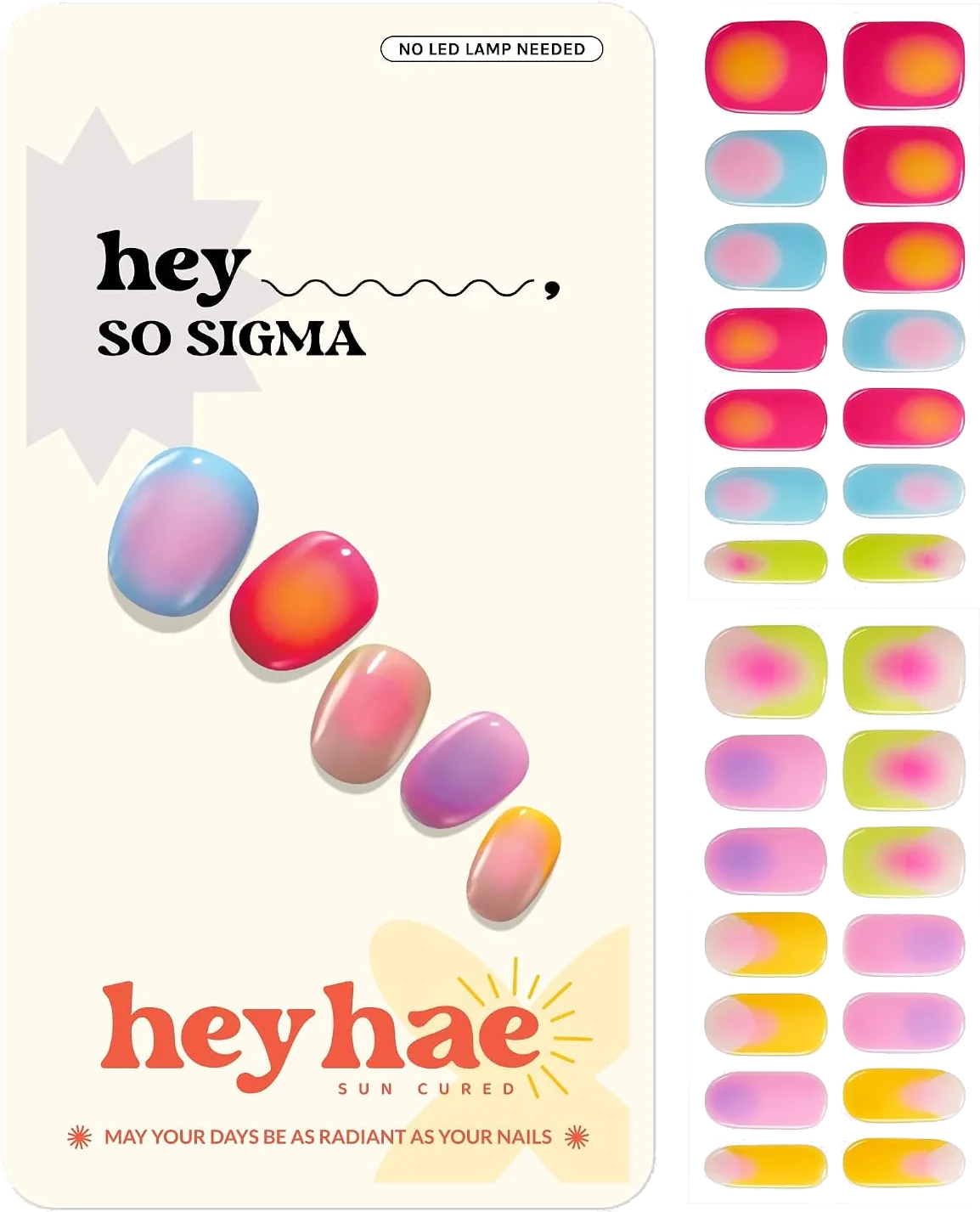 Heyhae Sun-Cured Gel Nail Polish