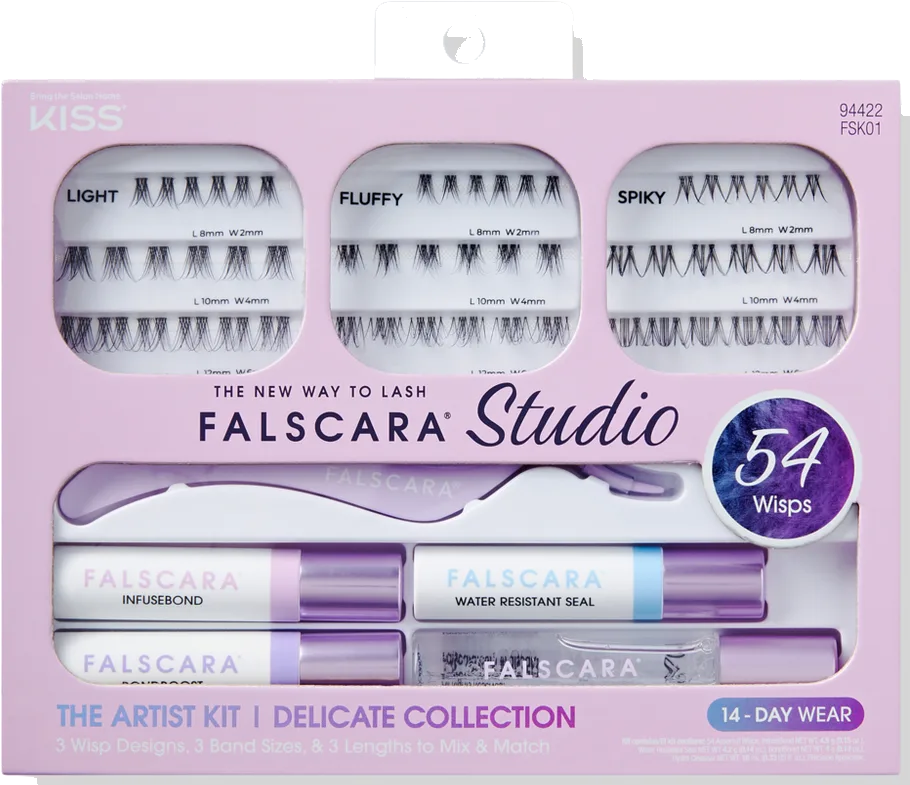 KISS Falscara Studio Lash Extension Kit