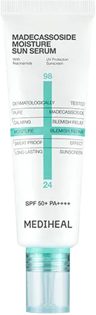 MEDIHEAL Madecassoside Moisture Sun Serum [SPF50+/PA++++]