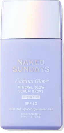 Naked Sundays Cabana Glow Mineral Serum Drops SPF 50