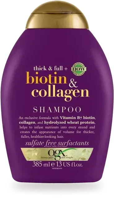 OGX Thick & Full + Biotin & Collagen Shampoo & Conditioner