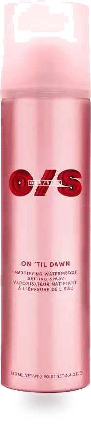 One/Size On ’Til Dawn Mattifying Waterproof Setting Spray