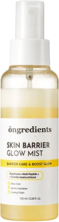 ongredients Skin Barrier Glow Mist