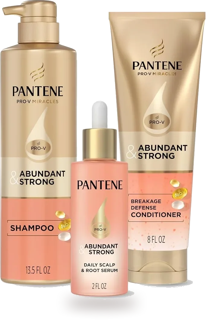 Pantene Abundant & Strong Shampoo and Abundant & Strong Breakage Defense Conditioner