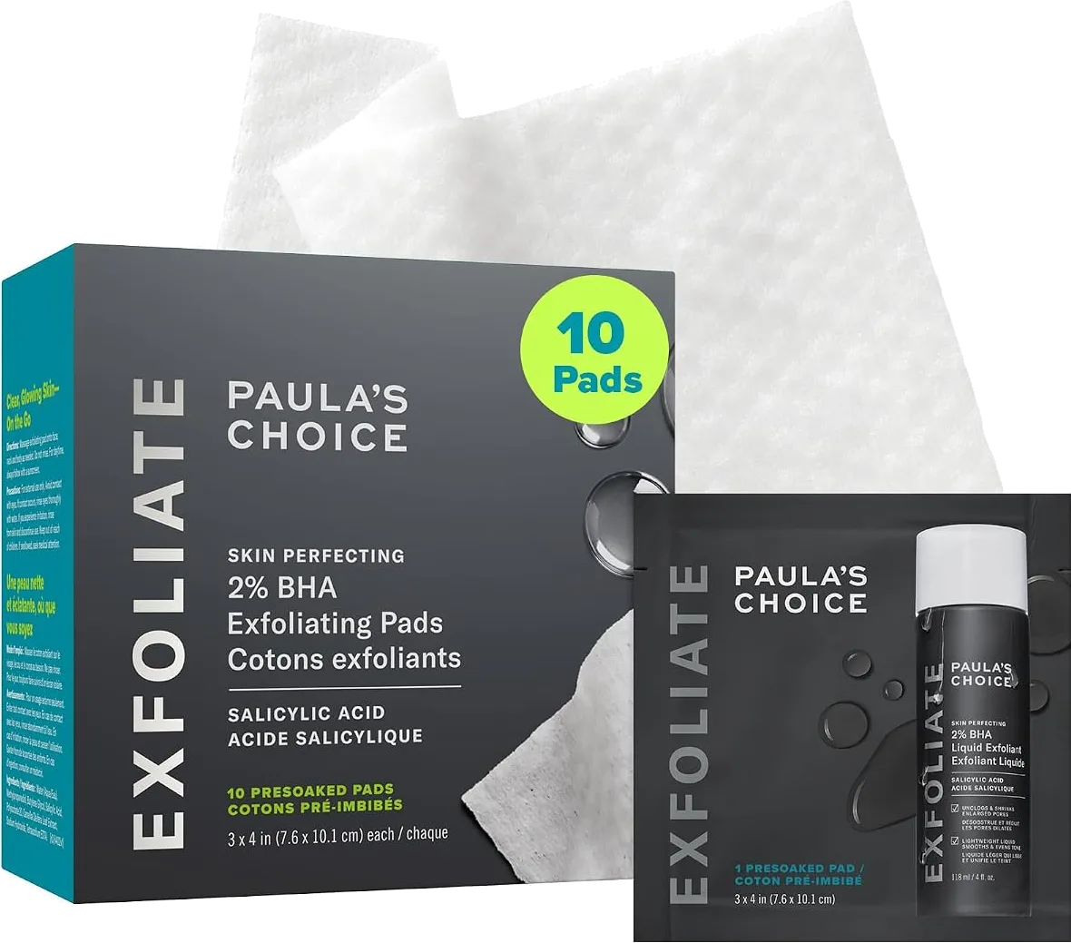 Paula's Choice 2% BHA Liquid Exfoliant Toner Pads