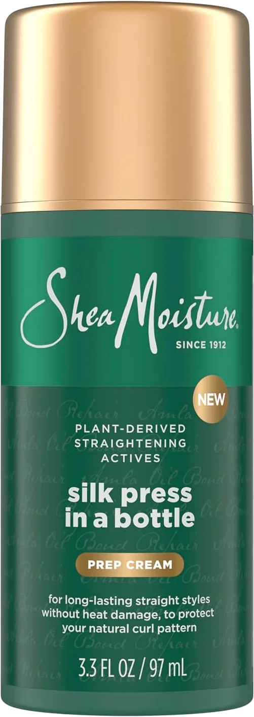 SheaMoisture Silk Press In A Bottle Prep Cream