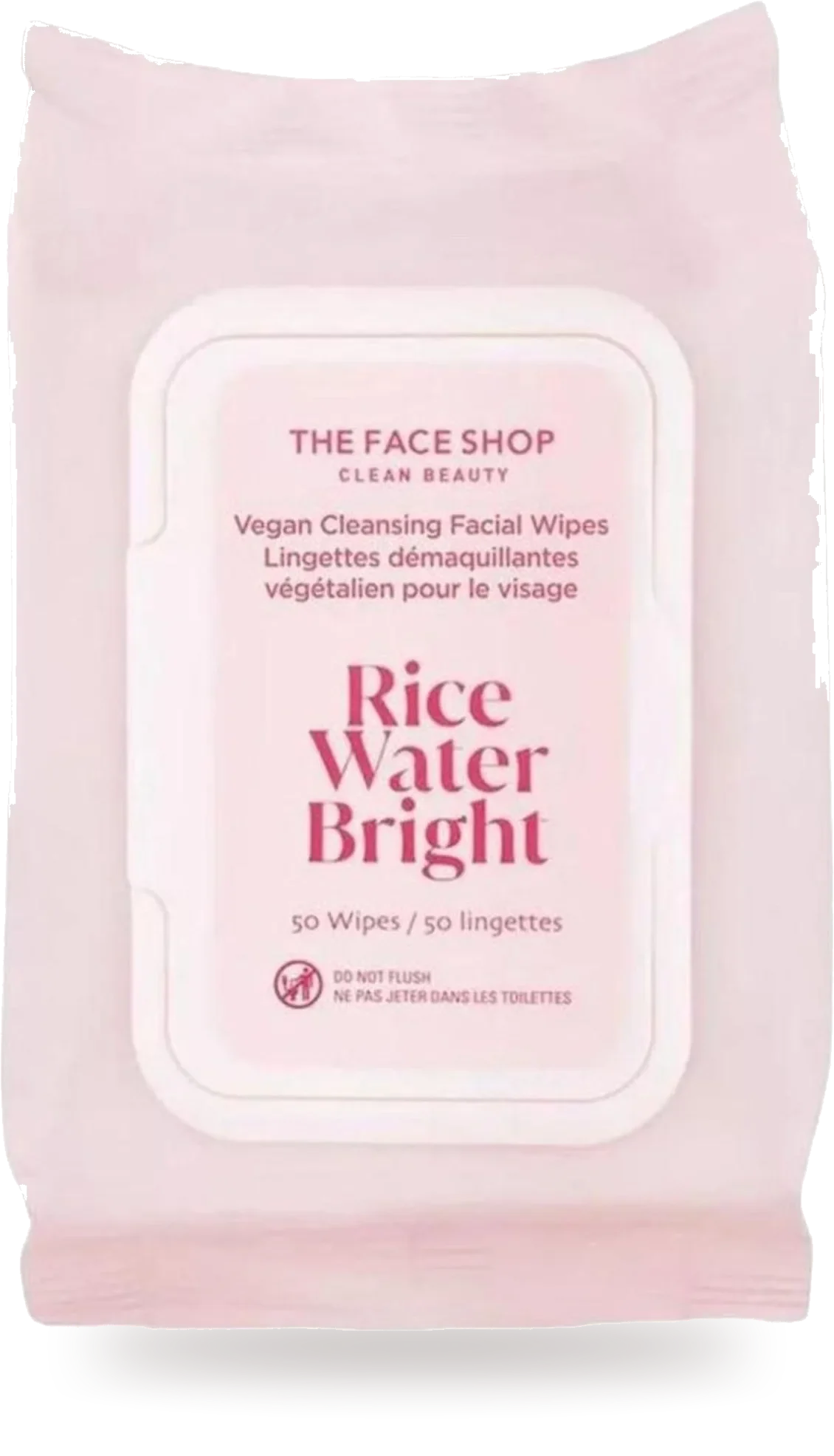 The Face Shop Rice Water Bright Cleansing Facial Wipes