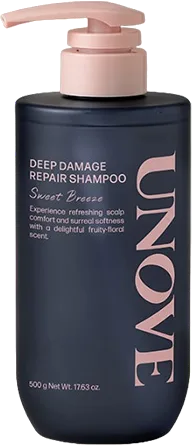 UNOVE Deep Damage Repair Shampoo Sweet Breeze