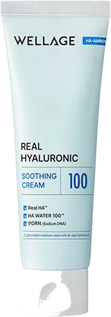 WELLAGE Real Hyaluronic Soothing Cream